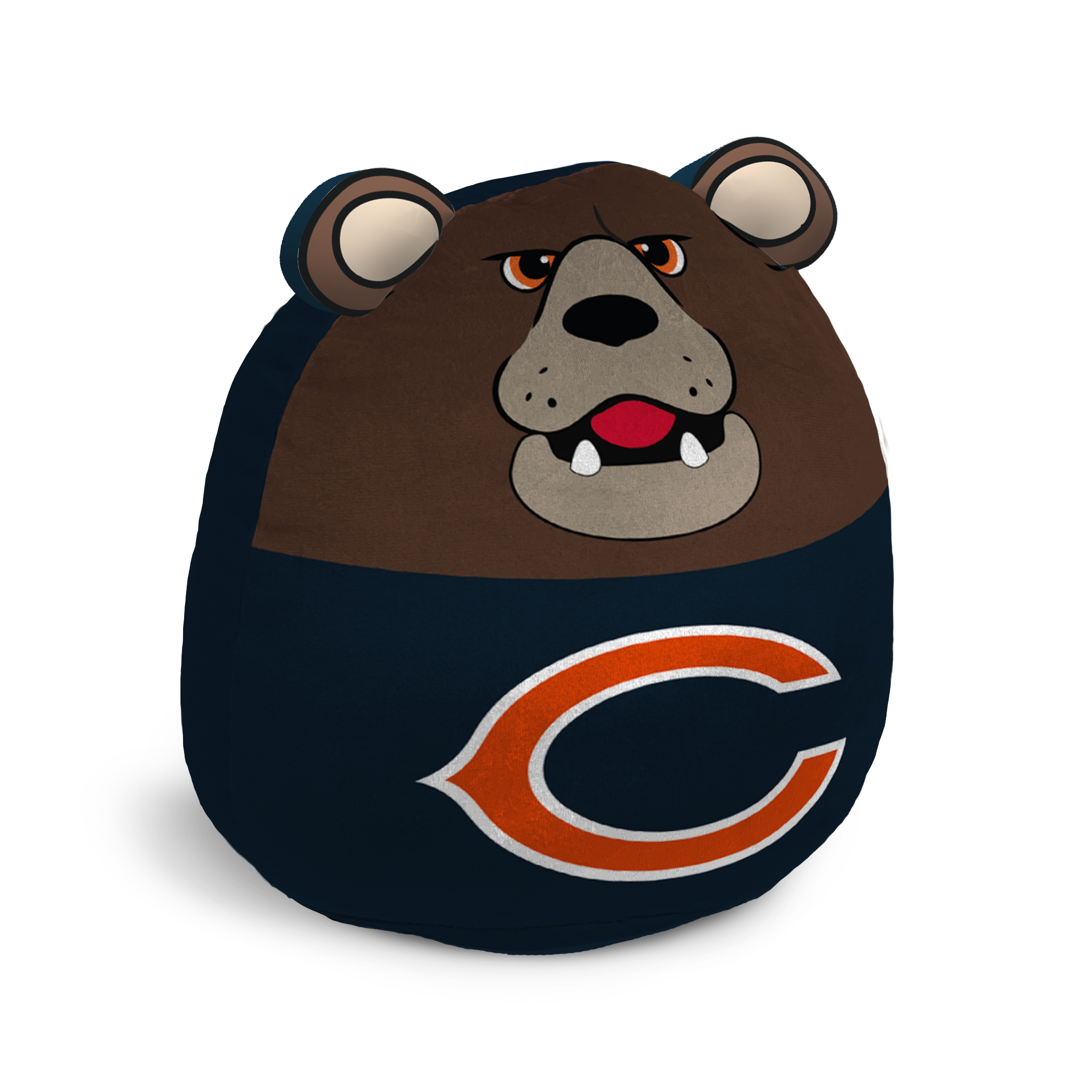Chicago Bears Plushie Mascot Squish Pillow - Sports Gifts, Sports Memorabilia, Sports Collectibles, Fan Shop