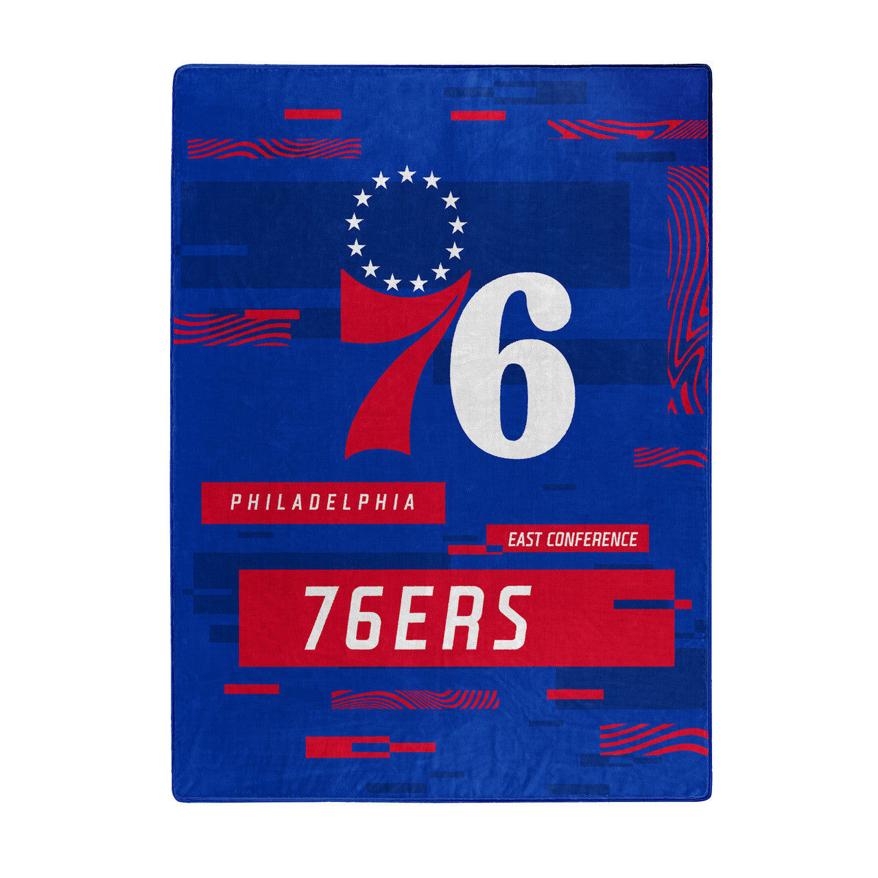 Philadelphia 76ers Blanket 60x80 Raschel Digitize Design - Sports Collectibles, Sports Memorabilia, Sports Fan Shop, Sports Gifts