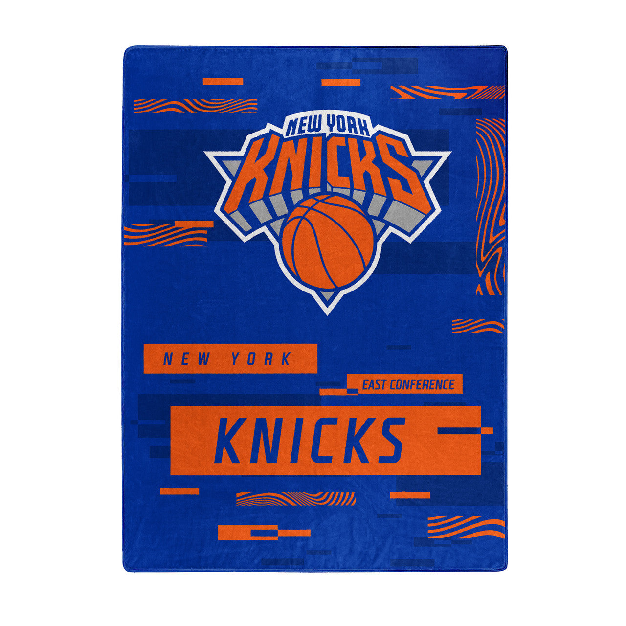 New York Knicks Blanket 60x80 Raschel Digitize Design Special Order - Sports Collectibles, Sports Memorabilia, Sports Fan Shop, Sports Gifts