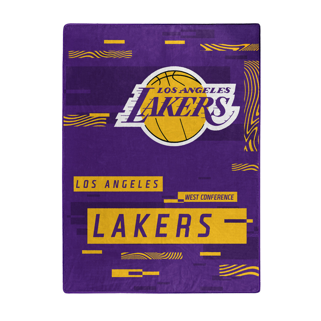 Los Angeles Lakers Blanket 60x80 Raschel Digitize Design - Sports Collectibles, Sports Memorabilia, Sports Fan Shop, Sports Gifts
