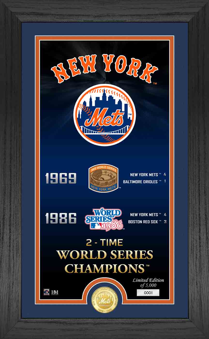 New York Mets "Legacy" Bronze Coin Photo Mint - Sports Collectibles, Sports Memorabilia, Sports Fan Shop, Sports Gifts