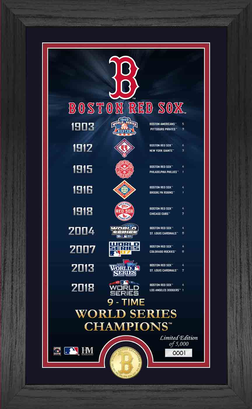 Boston Red Sox Legacy Supreme Bronze Coin Photo Mint - Sports Collectibles, Sports Memorabilia, Sports Fan Shop, Sports Gifts