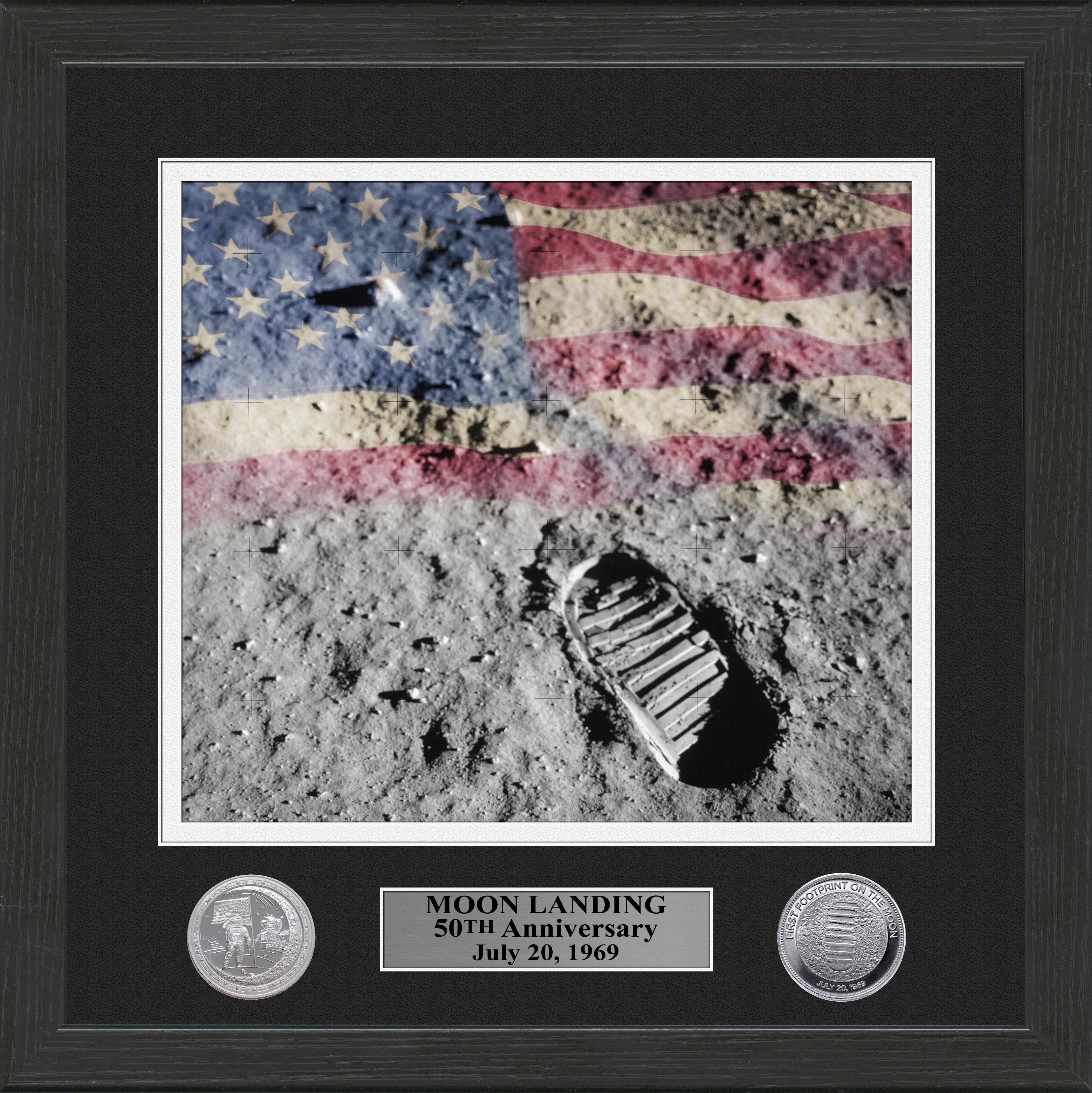Moon Landing 50th Anniversary Photomint - Sports Collectibles, Sports Memorabilia, Sports Fan Shop, Sports Gifts