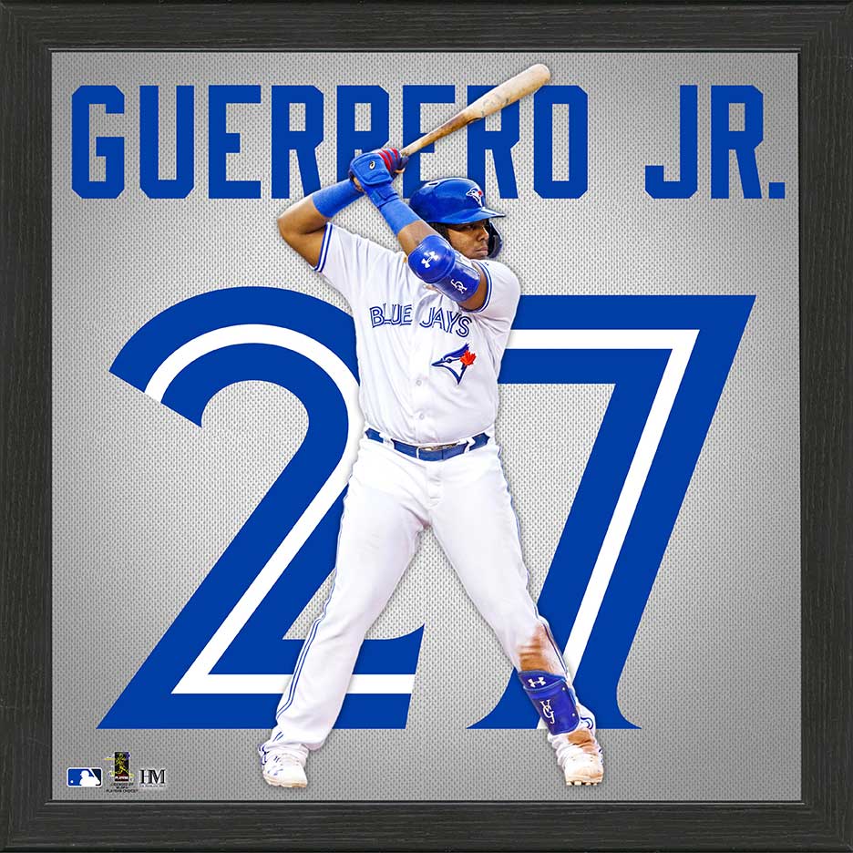 Vladimir Guerrero Jr. Impact Jersey Framed Photo - Sports Collectibles, Sports Memorabilia, Sports Fan Shop, Sports Gifts