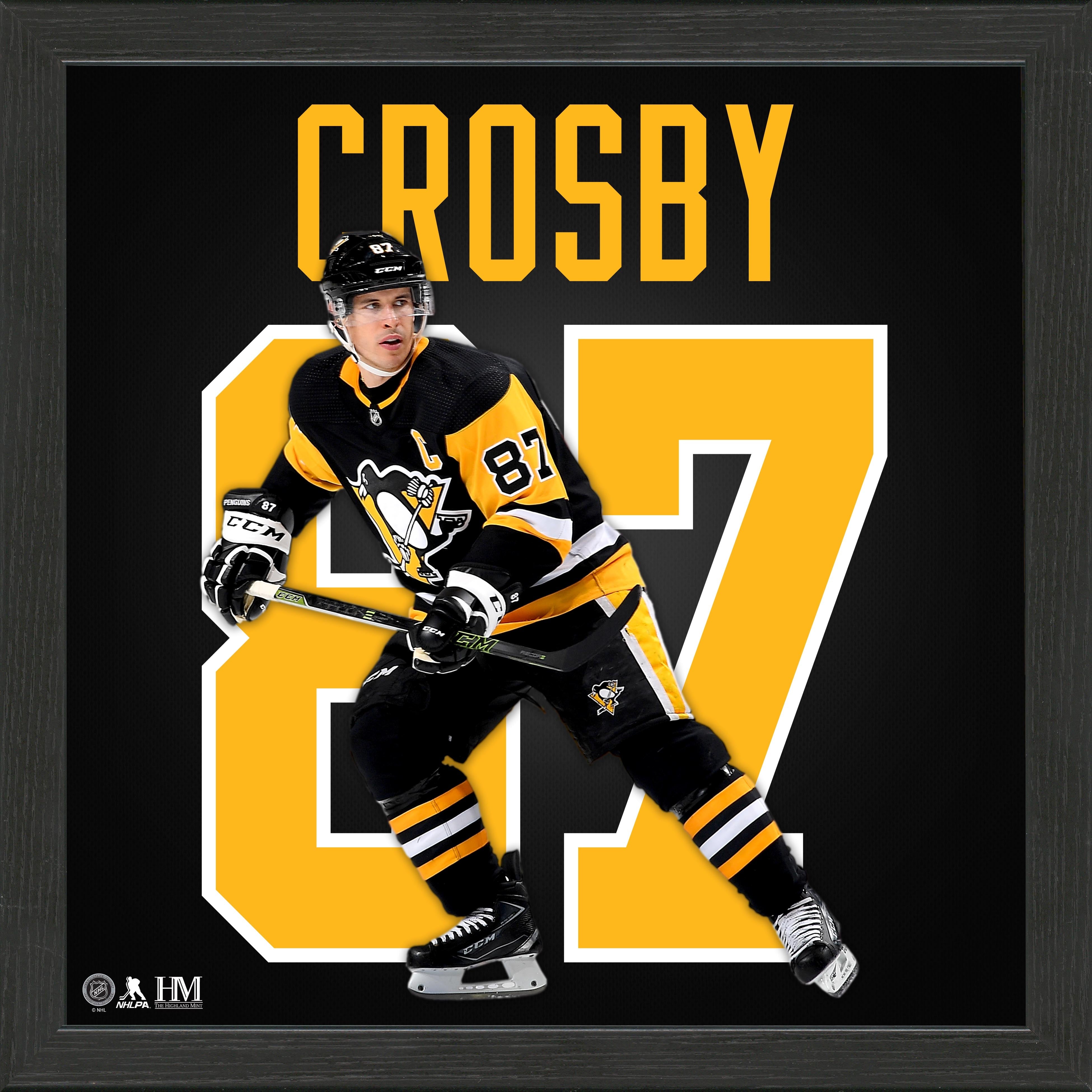 Sidney Crosby Impact Jersey Frame - Sports Collectibles, Sports Memorabilia, Sports Fan Shop, Sports Gifts