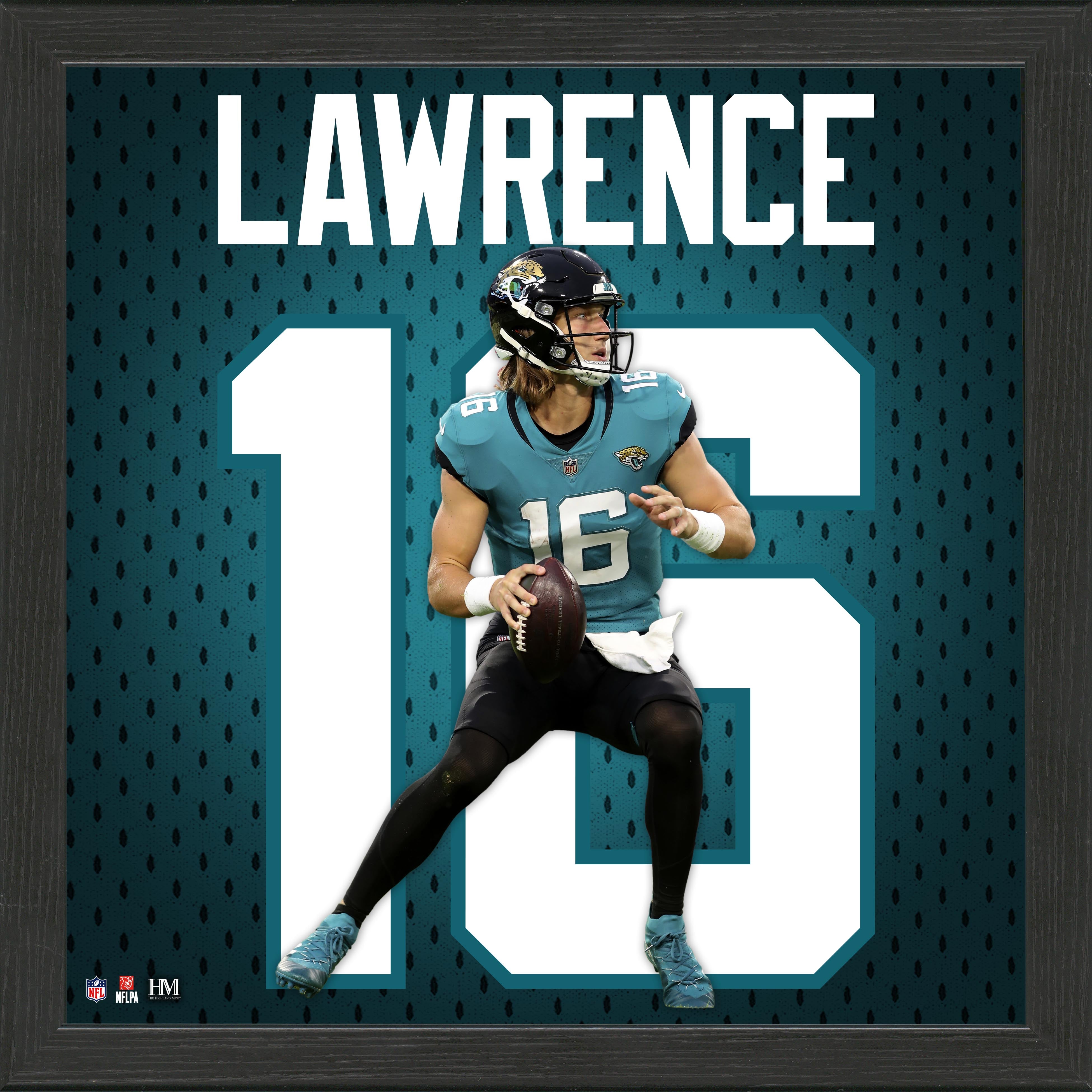 Trevor Lawrence Rookie Impact Jersey Frame - Sports Collectibles, Sports Memorabilia, Sports Fan Shop, Sports Gifts