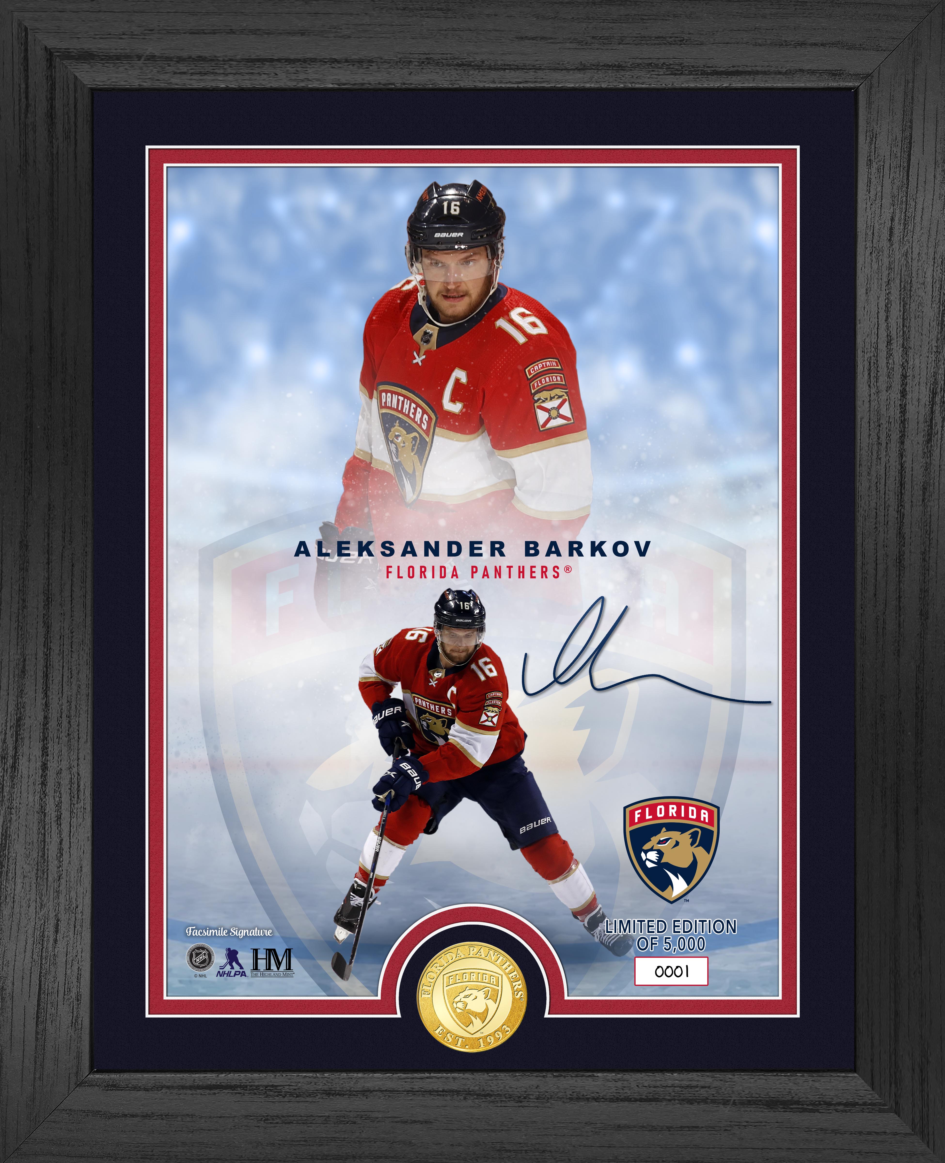 Florida Panthers Aleksander Barkov Legends Bronze Coin Photo Mint - Sports Collectibles, Sports Memorabilia, Sports Fan Shop, Sports Gifts