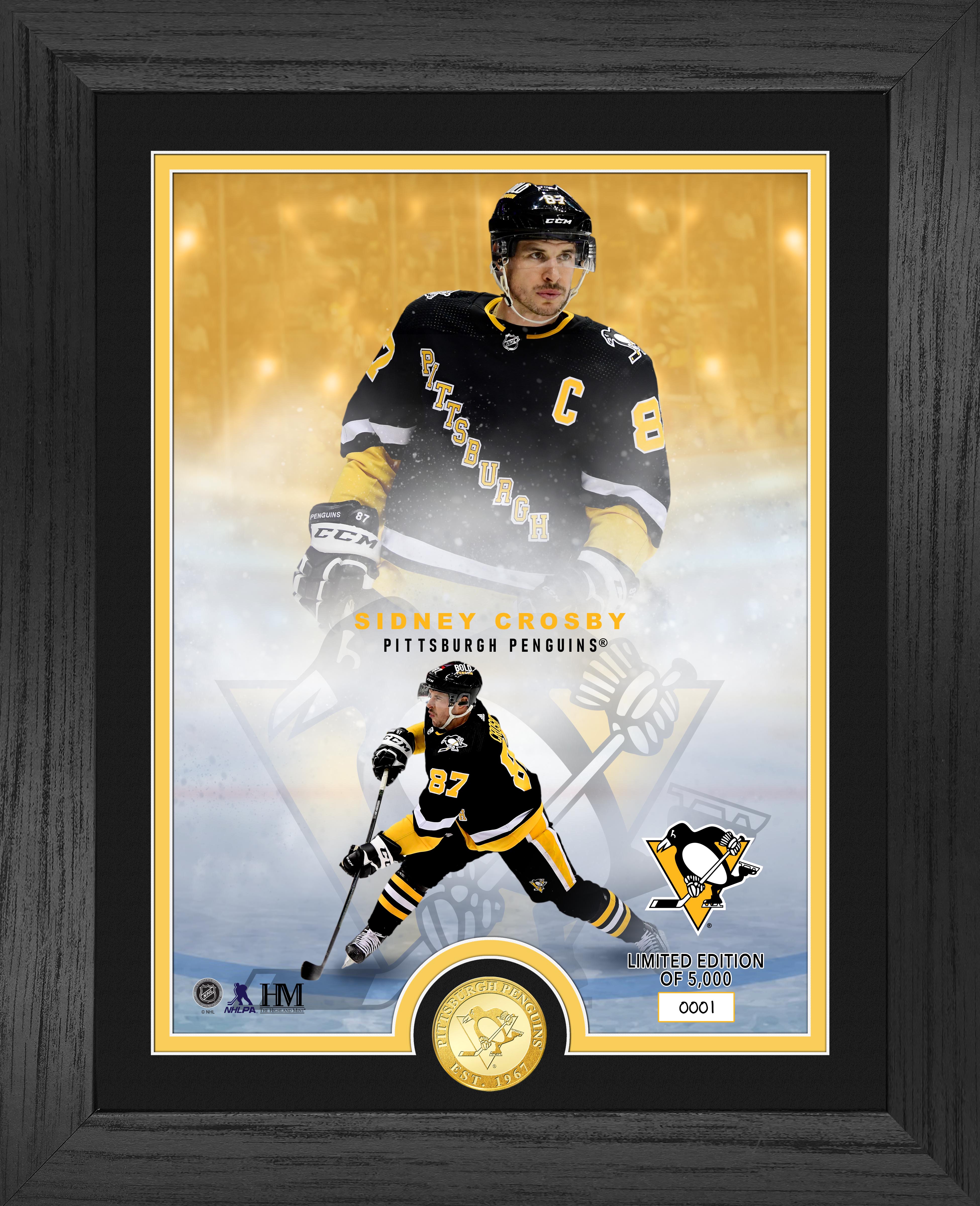 Pittsburgh Penguins Sidney Crosby Legends Bronze Coin Photo Mint - Sports Collectibles, Sports Memorabilia, Sports Fan Shop, Sports Gifts