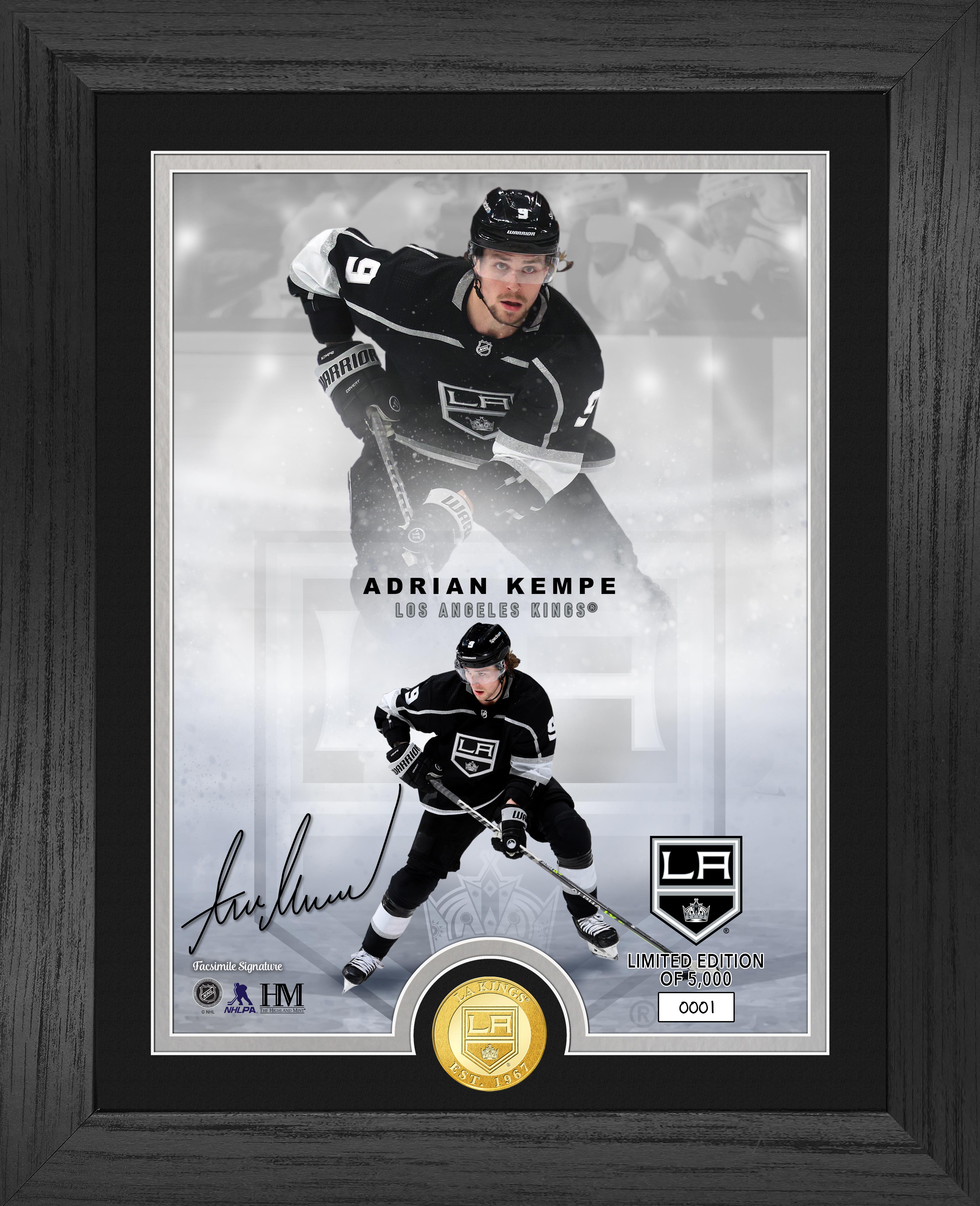 Los Angeles Kings Adrian Kempe Legends Silver Coin Photo Mint - Sports Collectibles, Sports Memorabilia, Sports Fan Shop, Sports Gifts
