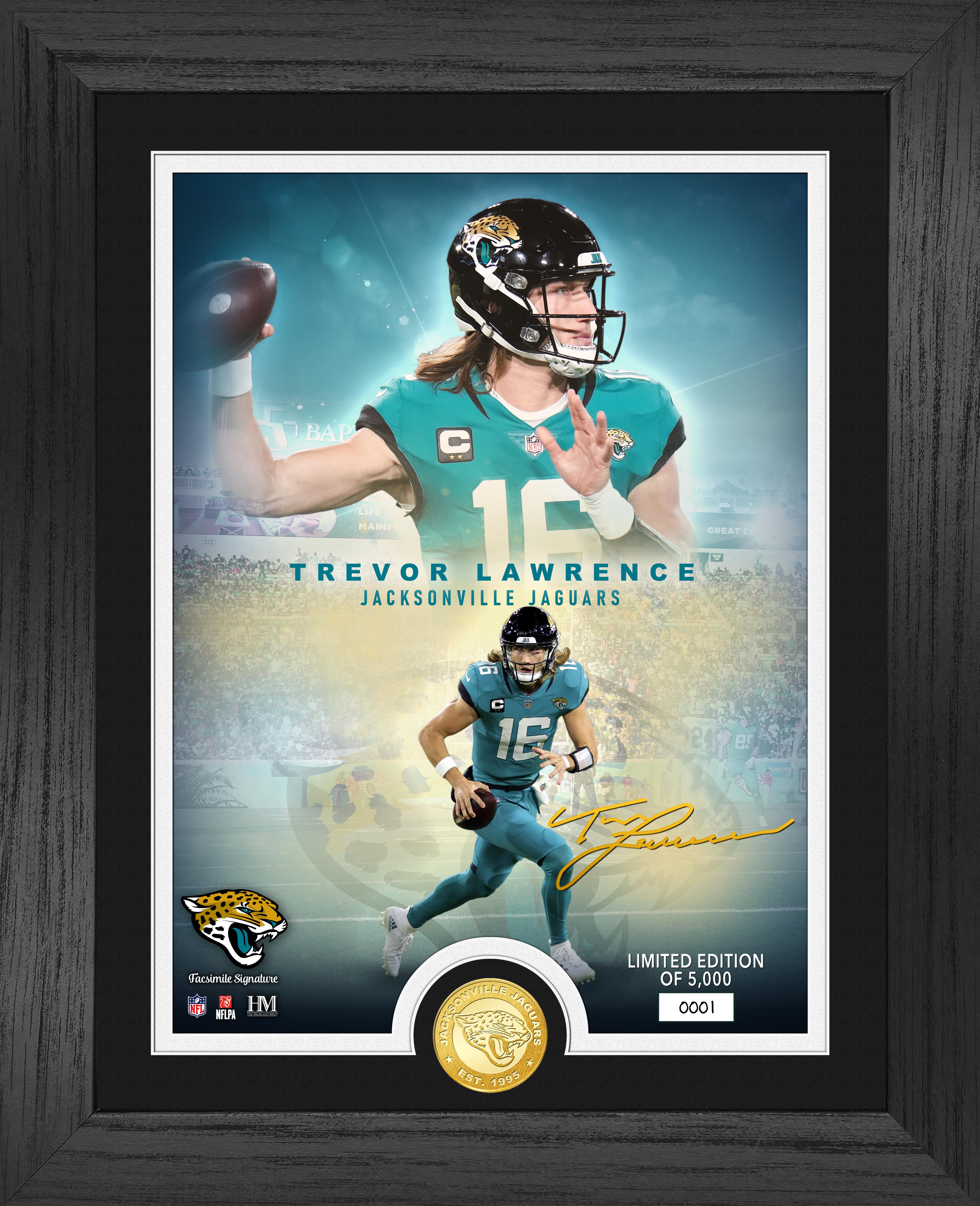 Trevor Lawrence Legends Bronze Coin Photo Mint - Sports Collectibles, Sports Memorabilia, Sports Fan Shop, Sports Gifts