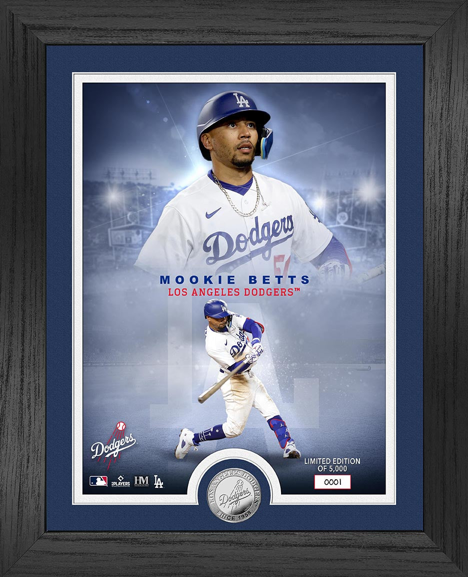 Mookie Betts Dodgers Legends Silver Coin Photo Mint - Sports Collectibles, Sports Memorabilia, Sports Fan Shop, Sports Gifts