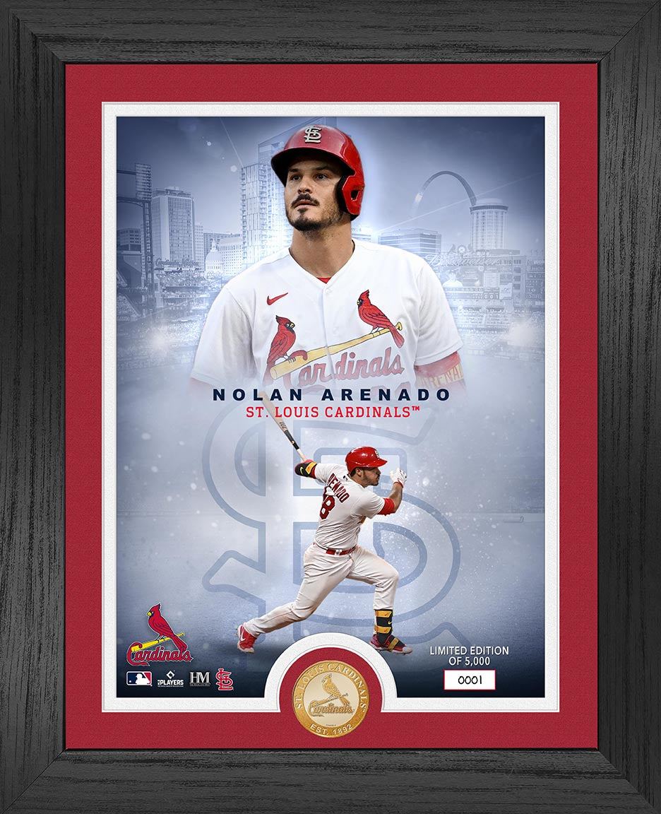 Nolan Arenado Cardinals Legends Bronze Coin Photo Mint - Sports Collectibles, Sports Memorabilia, Sports Fan Shop, Sports Gifts