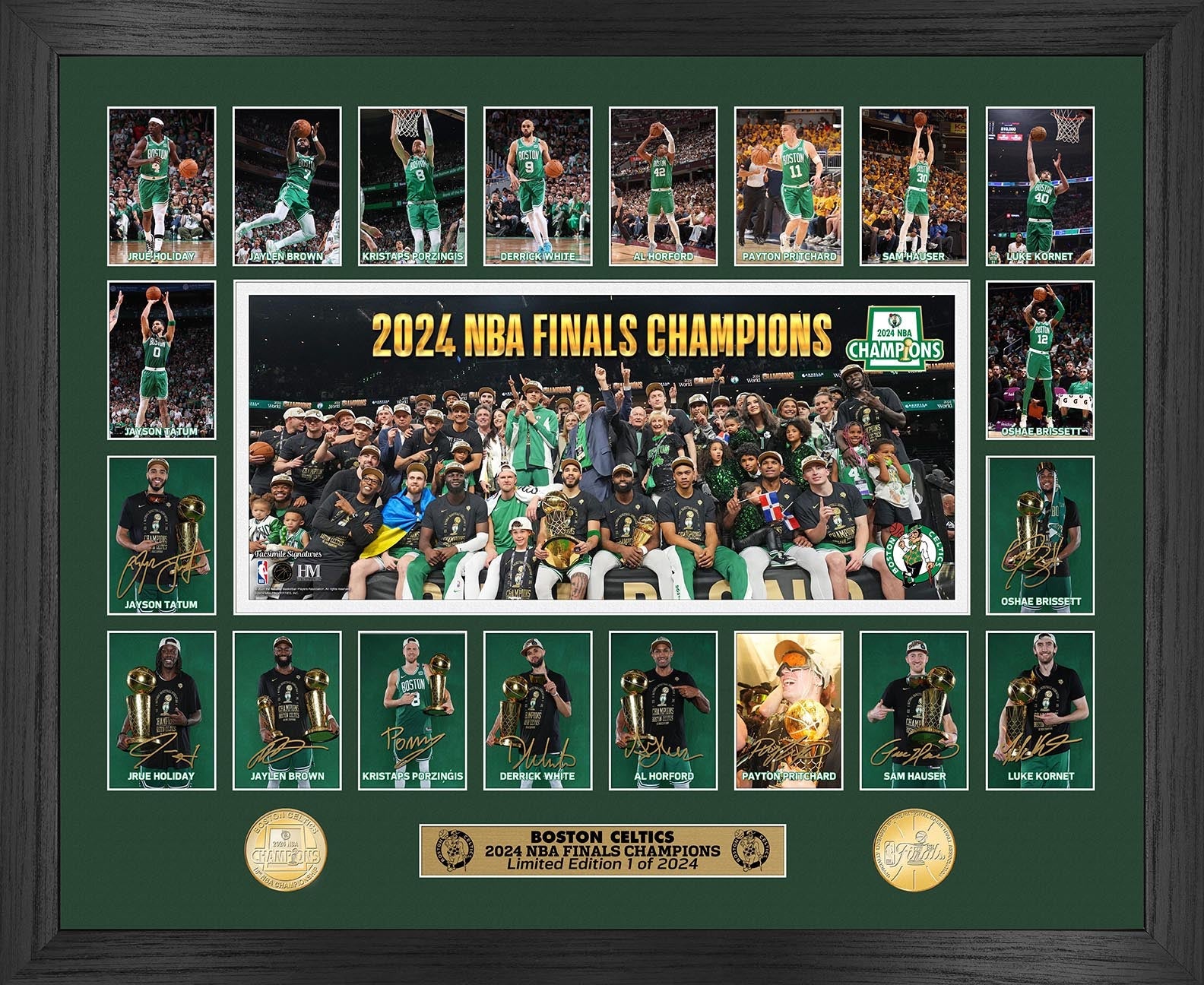 Boston Celtics 2024 NBA Champions Memorable Moments Bronze Coin Photo Mint - Sports Collectibles, Sports Memorabilia, Sports Fan Shop, Sports Gifts