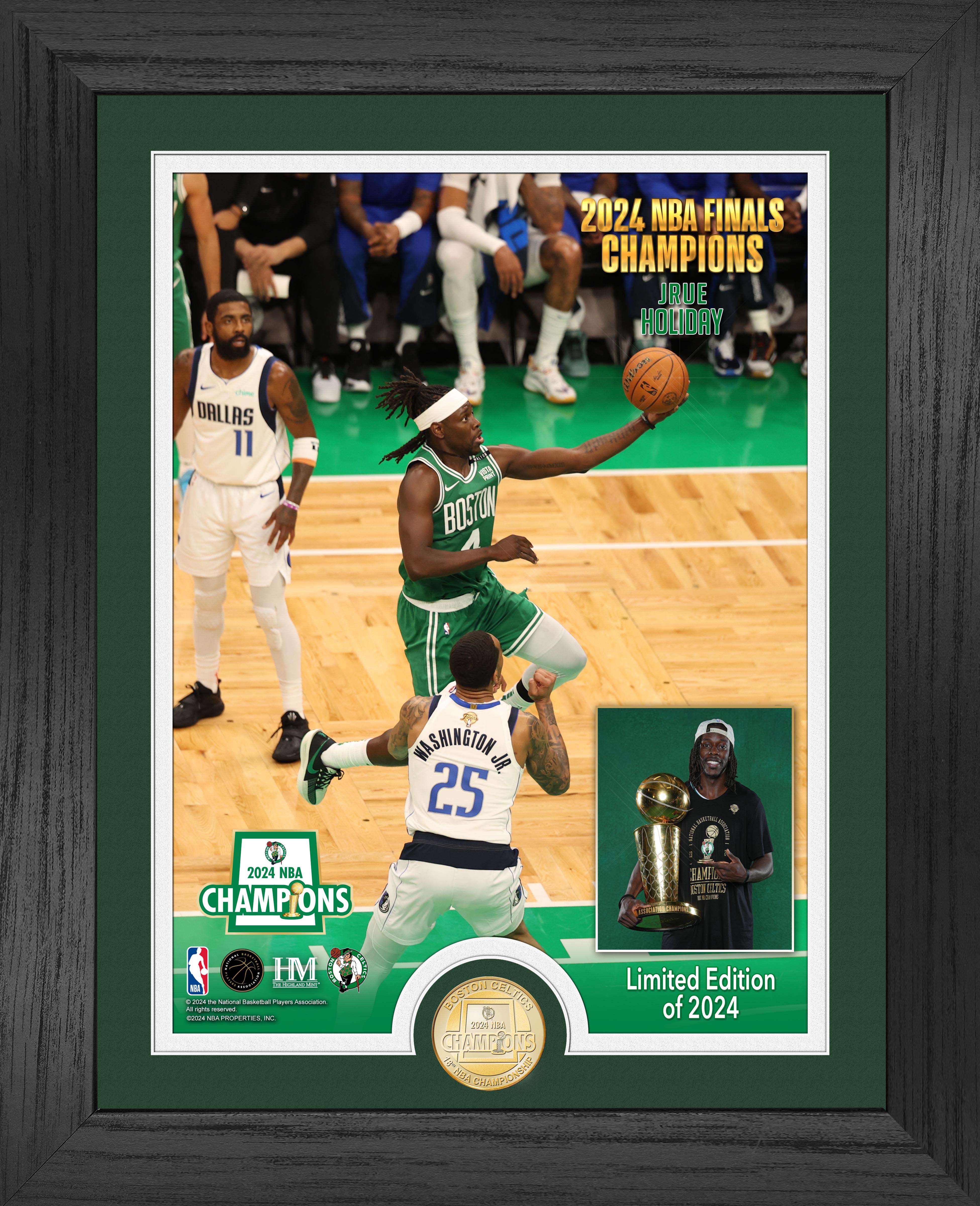 Jrue Holiday 2024 NBA Champions Bronze Coin Photo Mint - Sports Collectibles, Sports Memorabilia, Sports Fan Shop, Sports Gifts