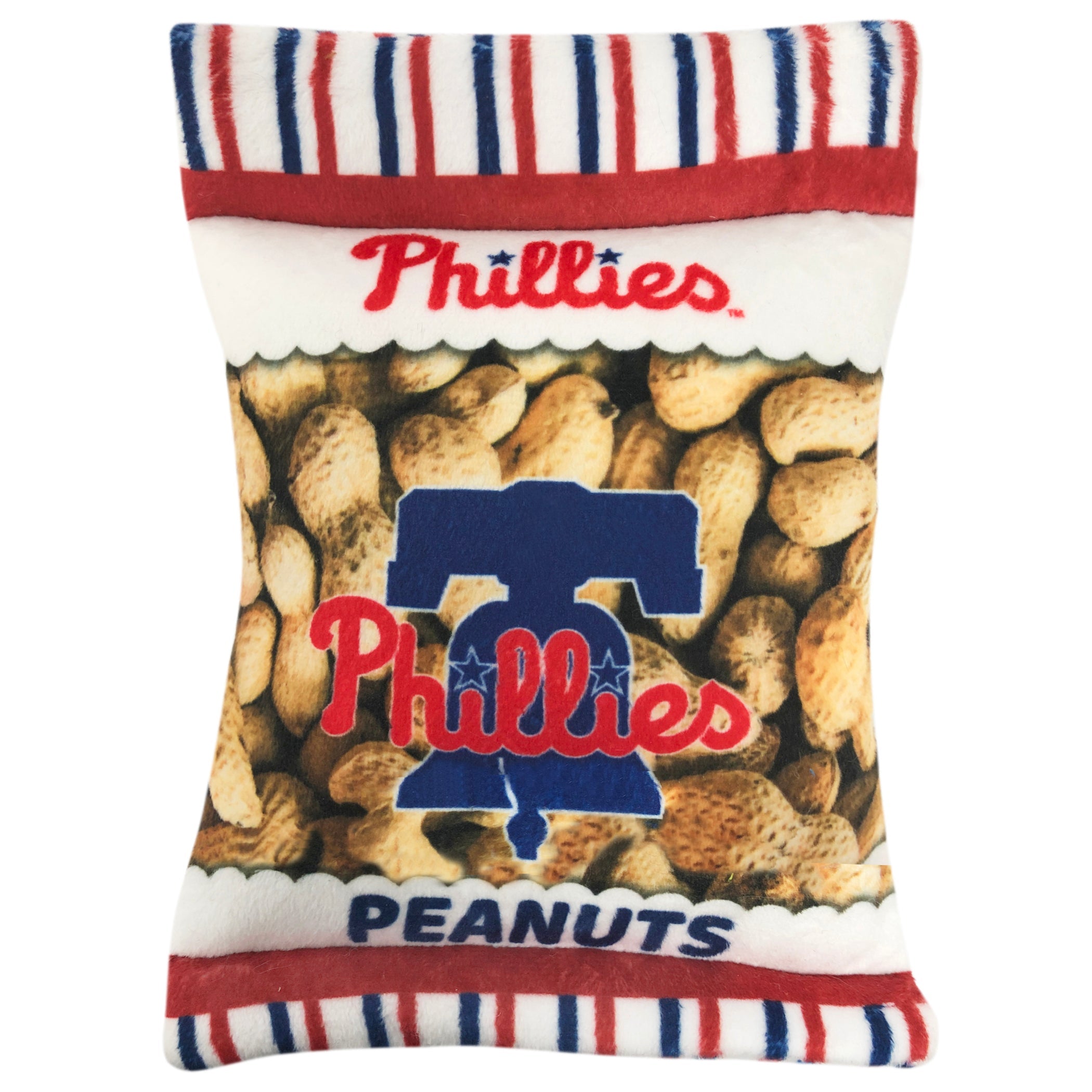 Philadelphia Phillies Peanut Bag Toy by Pets First - Sports Collectibles, Sports Memorabilia, Sports Fan Shop, Sports Gifts