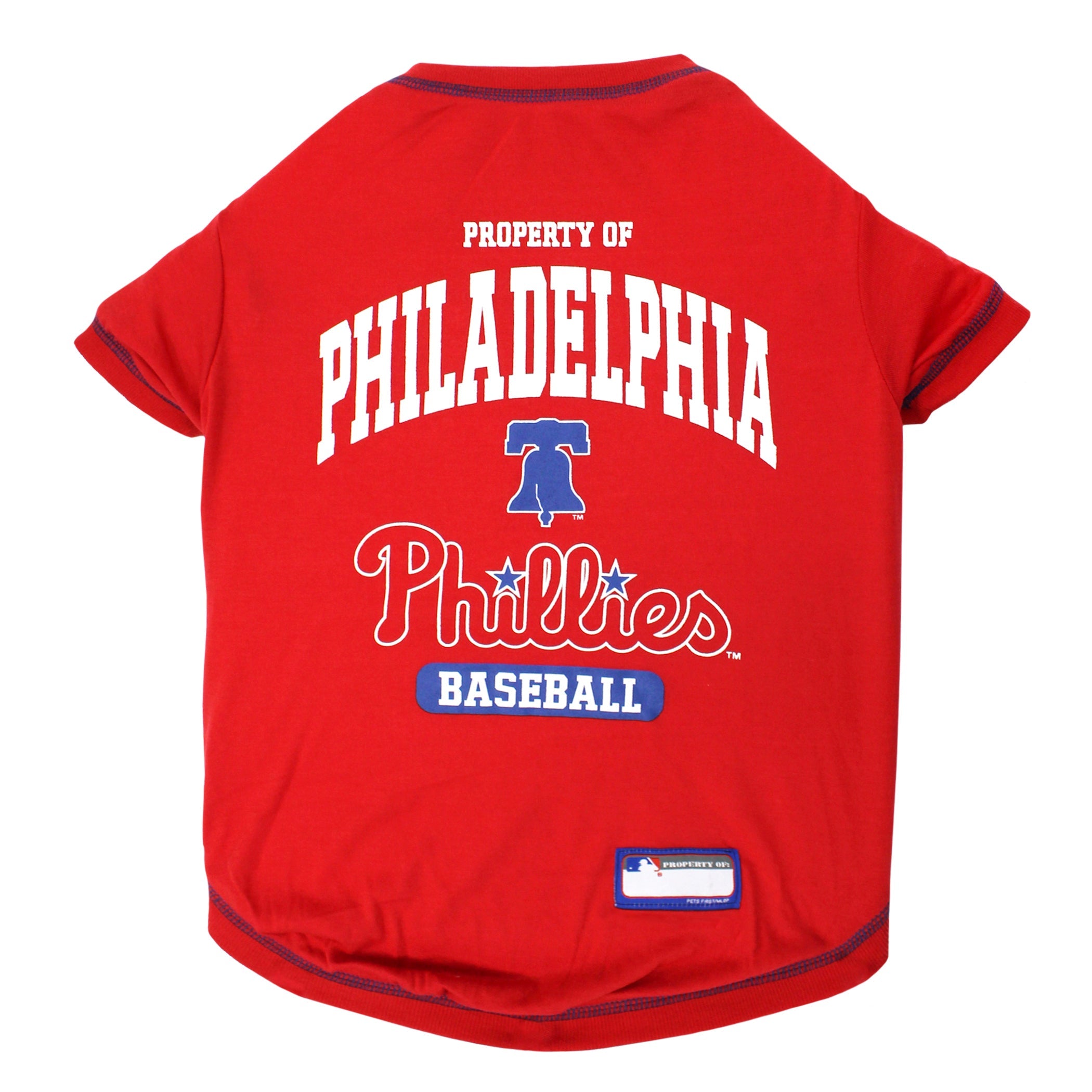 Philadelphia Phillies Tee Shirt Pets First - Sports Collectibles, Sports Memorabilia, Sports Fan Shop, Sports Gifts