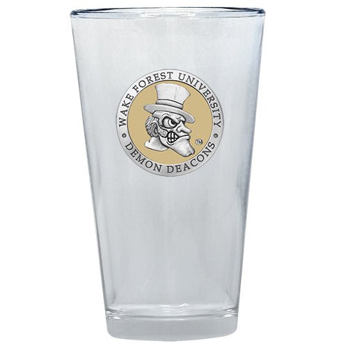 Wake Forest University Pint Glass - Sports Gifts, Sports Memorabilia, Sports Collectibles, Fan Shop