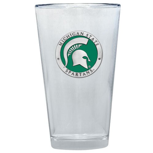 Michigan State University Pint Glass - Sports Gifts, Sports Memorabilia, Sports Collectibles, Fan Shop