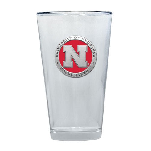 University of Nebraska Pint Glass - Sports Gifts, Sports Memorabilia, Sports Collectibles, Fan Shop
