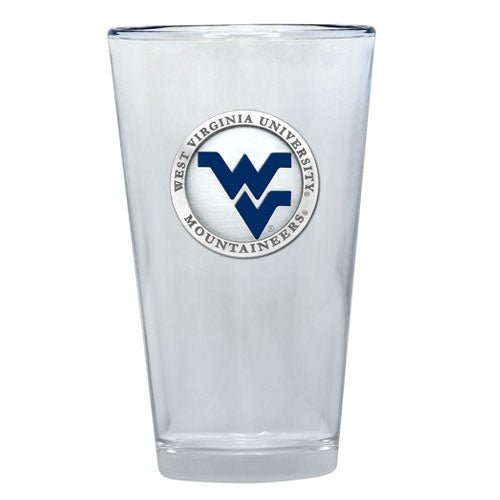 West Virginia University Pint Glass - Sports Gifts, Sports Memorabilia, Sports Collectibles, Fan Shop