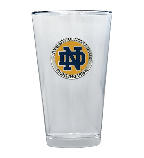 University of Notre Dame Pint Glass - Sports Gifts, Sports Memorabilia, Sports Collectibles, Fan Shop