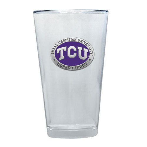 Texas Christian University Pint Glass - Sports Gifts, Sports Memorabilia, Sports Collectibles, Fan Shop