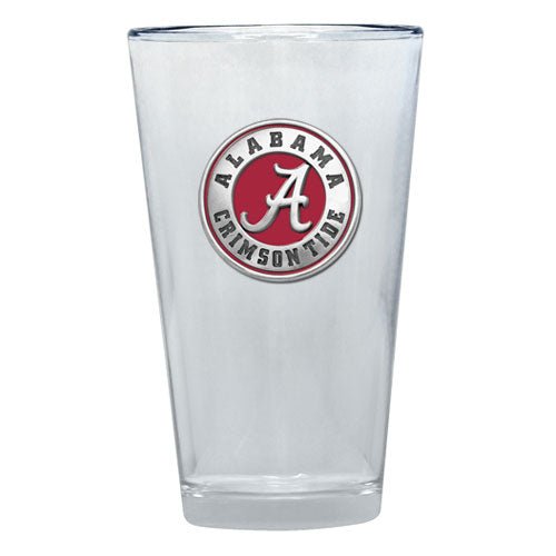 University of Alabama Crimson Tide Pint Glass - Sports Gifts, Sports Memorabilia, Sports Collectibles, Fan Shop