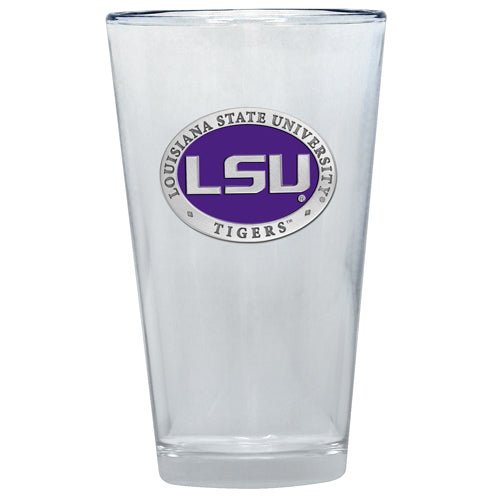 Louisiana State University Pint Glass - Sports Gifts, Sports Memorabilia, Sports Collectibles, Fan Shop
