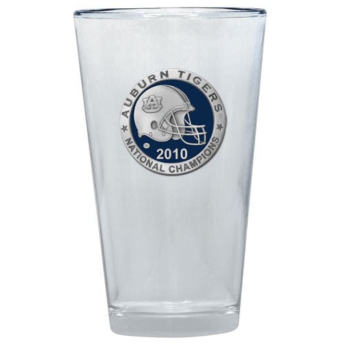 Auburn University National Champions 2010  Pint Glass - Sports Gifts, Sports Memorabilia, Sports Collectibles, Fan Shop