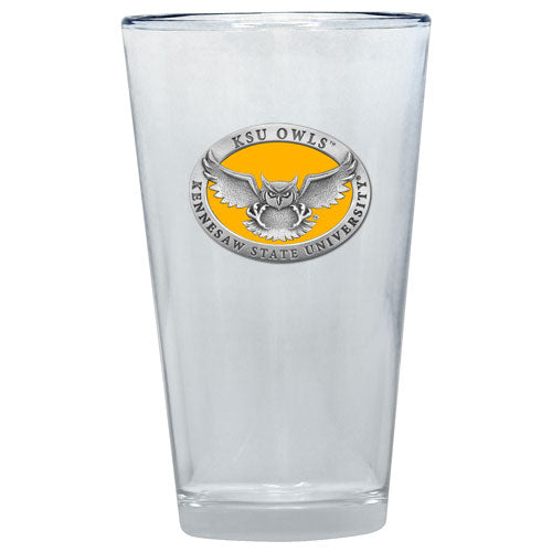 Kennesaw State University Pint Glass - Sports Collectibles, Sports Memorabilia, Sports Fan Shop, Sports Gifts