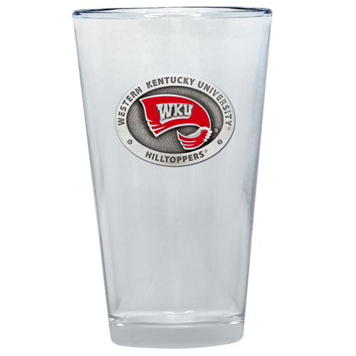 Western Kentucky University Pint Glass - Sports Collectibles, Sports Memorabilia, Sports Fan Shop, Sports Gifts