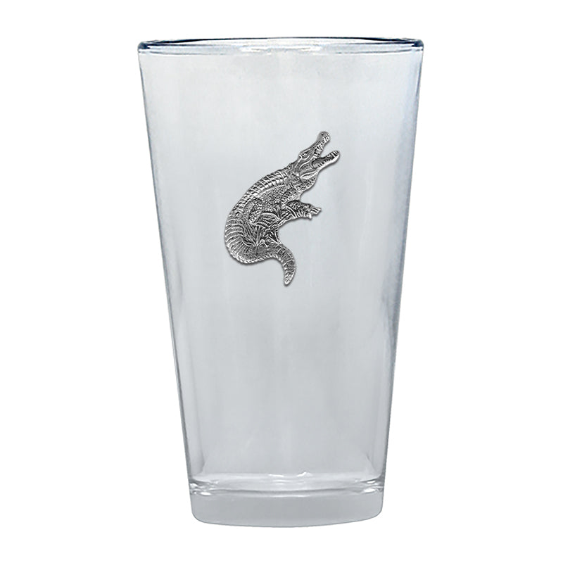Alligator Pint Glass - Sports Collectibles, Sports Memorabilia, Sports Fan Shop, Sports Gifts
