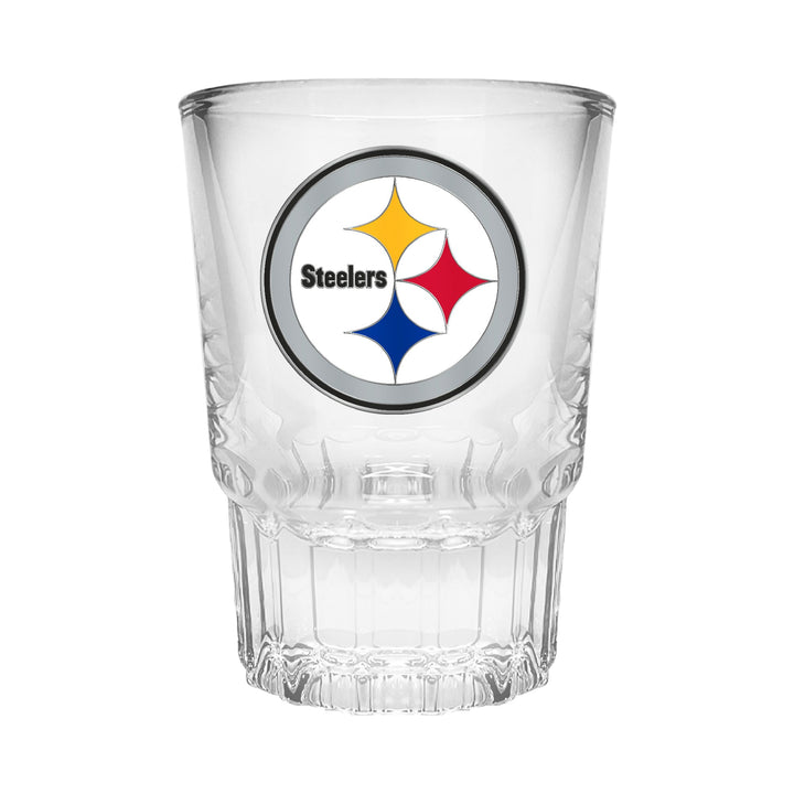 Pittsburgh Steelers 2 oz. PRISM Shot Glass - Sports Gifts, Sports Memorabilia, Sports Collectibles, Fan Shop