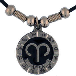 Aries Adjustable Cord Necklace