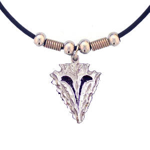 Arrowhead Adjustable Cord Necklace