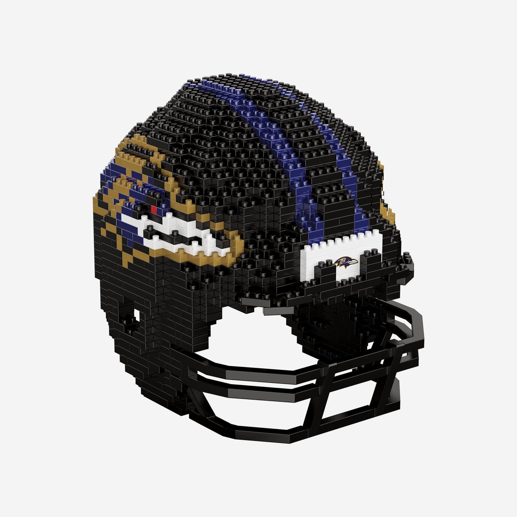 Baltimore Ravens Replica BRXLZ Mini Helmet - Sports Gifts, Sports Memorabilia, Sports Collectibles, Fan Shop