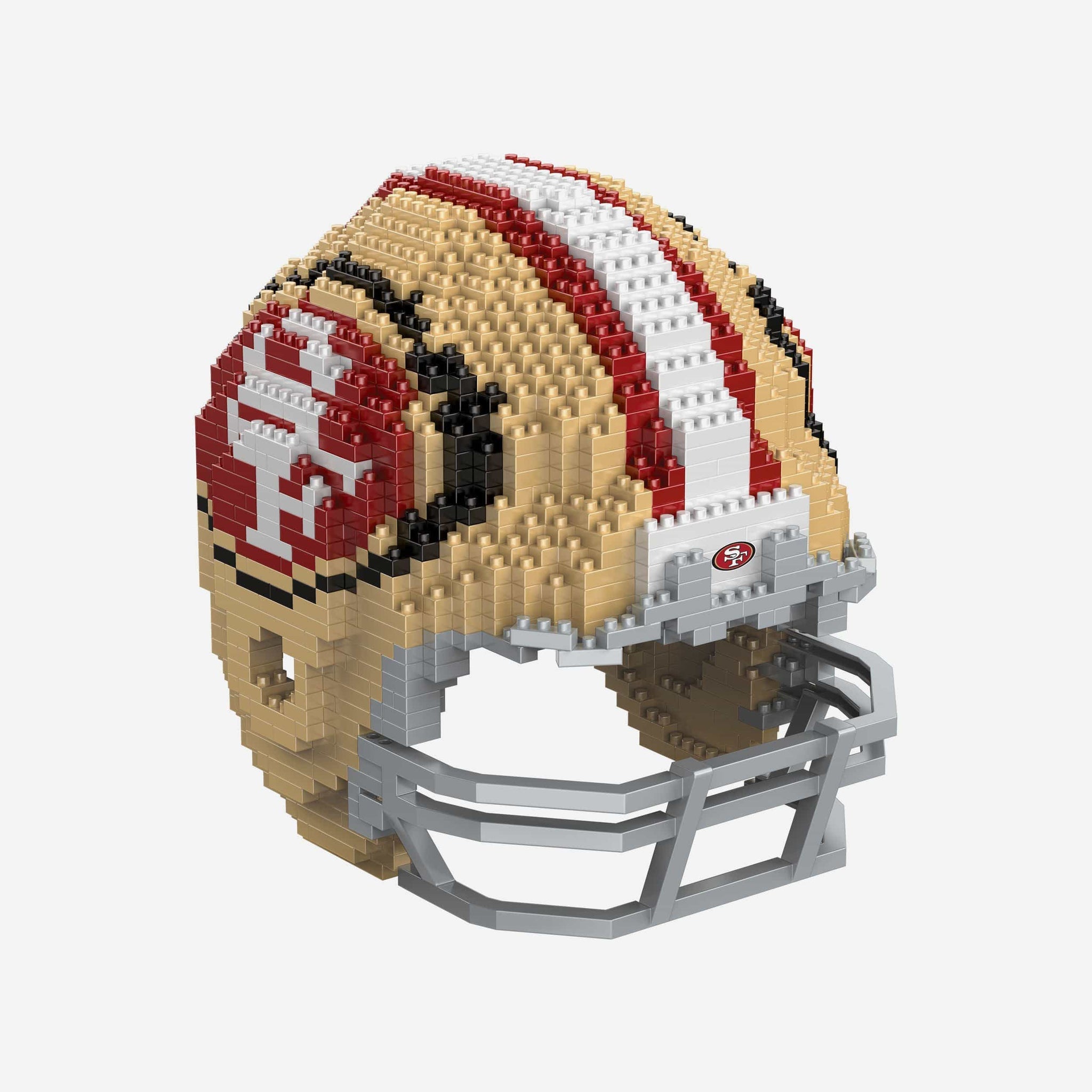 San Francisco 49ers Replica BRXLZ Mini Helmet - Sports Collectibles, Sports Memorabilia, Sports Fan Shop, Sports Gifts