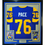 Framed Autographed/Signed Orlando Pace 35x39 Los Angeles LA Blue Football Jersey JSA COA