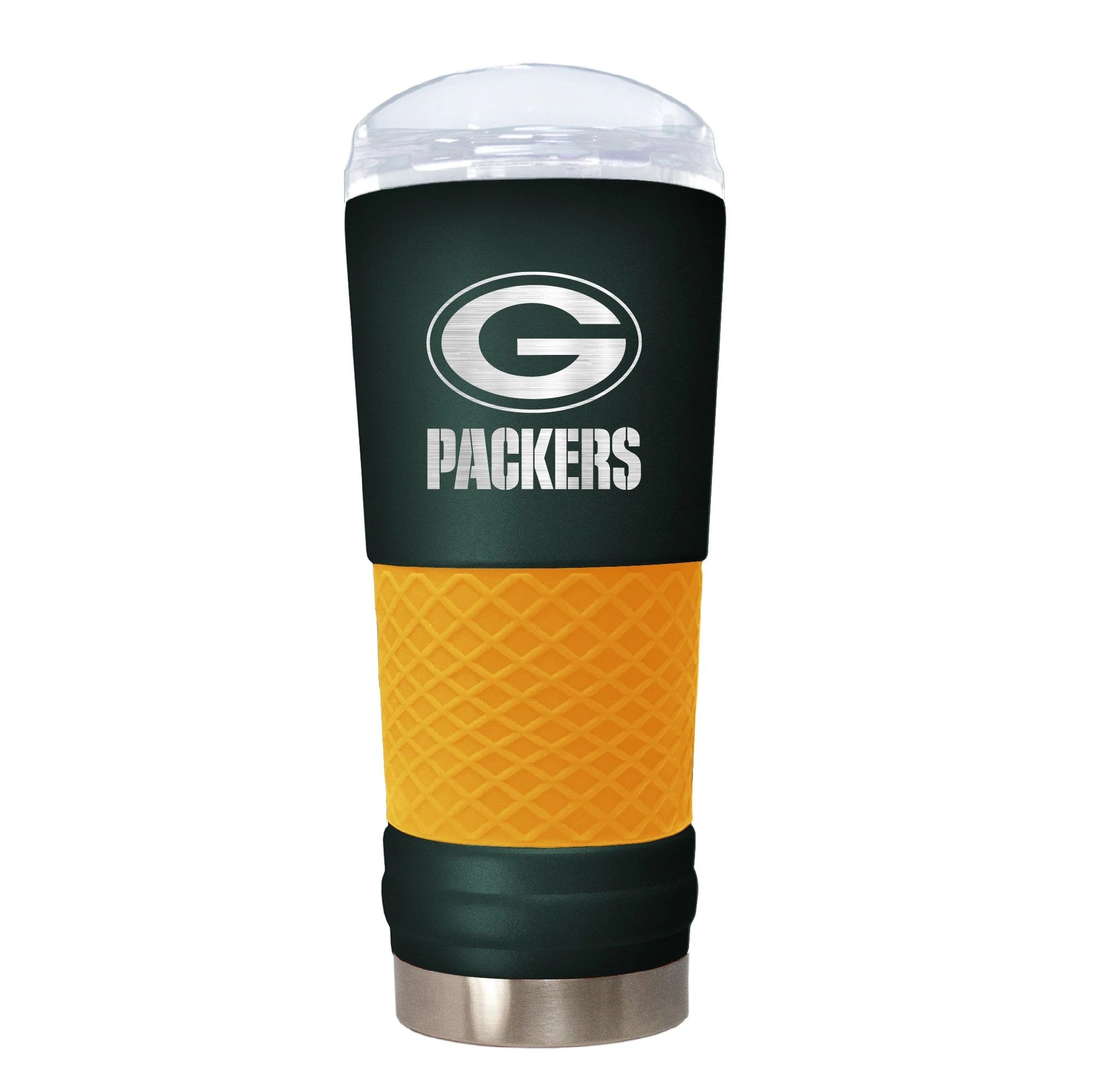 Green Bay Packers "The Draft" 24 oz. Stainless Steel Travel Tumbler - Sports Collectibles, Sports Memorabilia, Sports Fan Shop, Sports Gifts