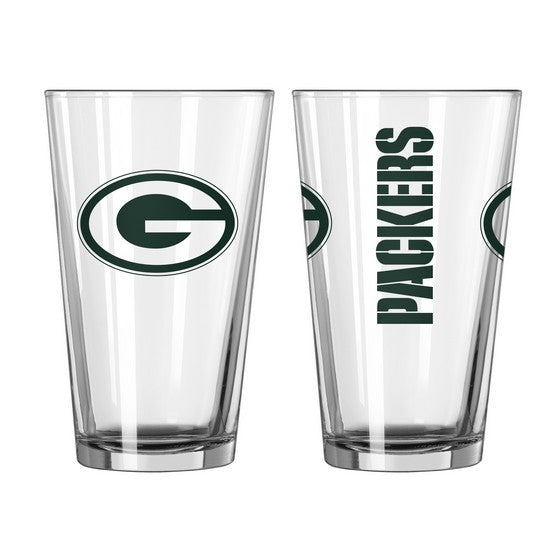 Green Bay Packers Game Day Pint Glass - Sports Collectibles, Sports Memorabilia, Sports Fan Shop, Sports Gifts