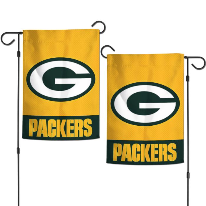 Green Bay Packers Applique 12.5" x 18" Garden Flag - Sports Collectibles, Sports Memorabilia, Sports Fan Shop, Sports Gifts