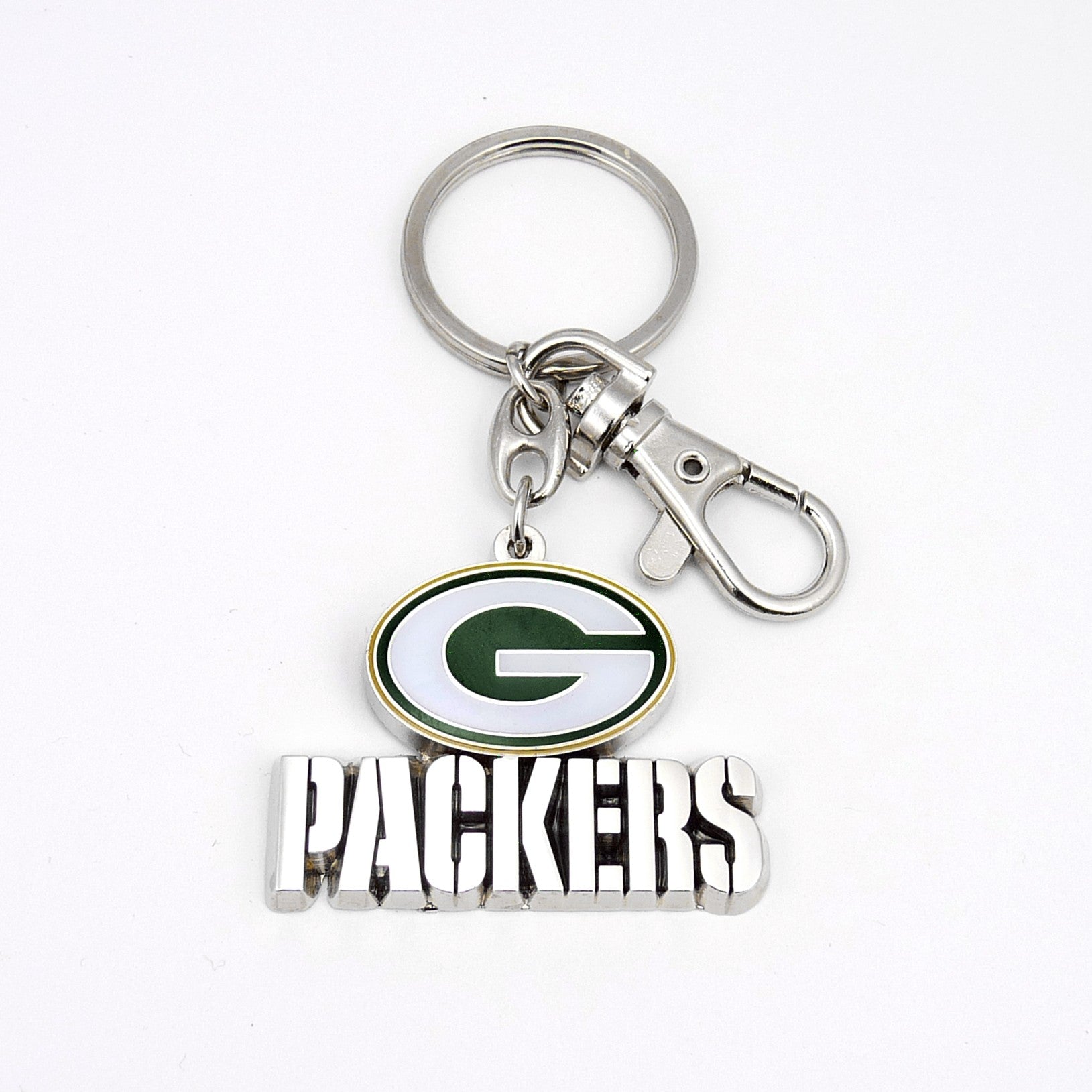 Green Bay Packers Heavyweight Keychain - Sports Collectibles, Sports Memorabilia, Sports Fan Shop, Sports Gifts