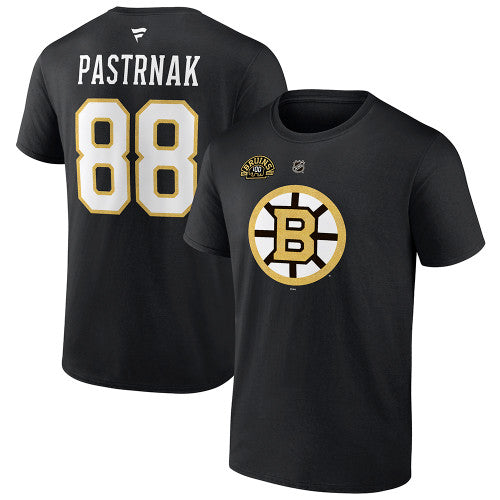 David Pastrnak Boston Bruins 100th Centennial Gold Player Shirt - Sports Collectibles, Sports Memorabilia, Sports Fan Shop, Sports Gifts
