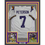 Framed Autographed/Signed Patrick Peterson 35x39 LSU White College Football Jersey JSA COA