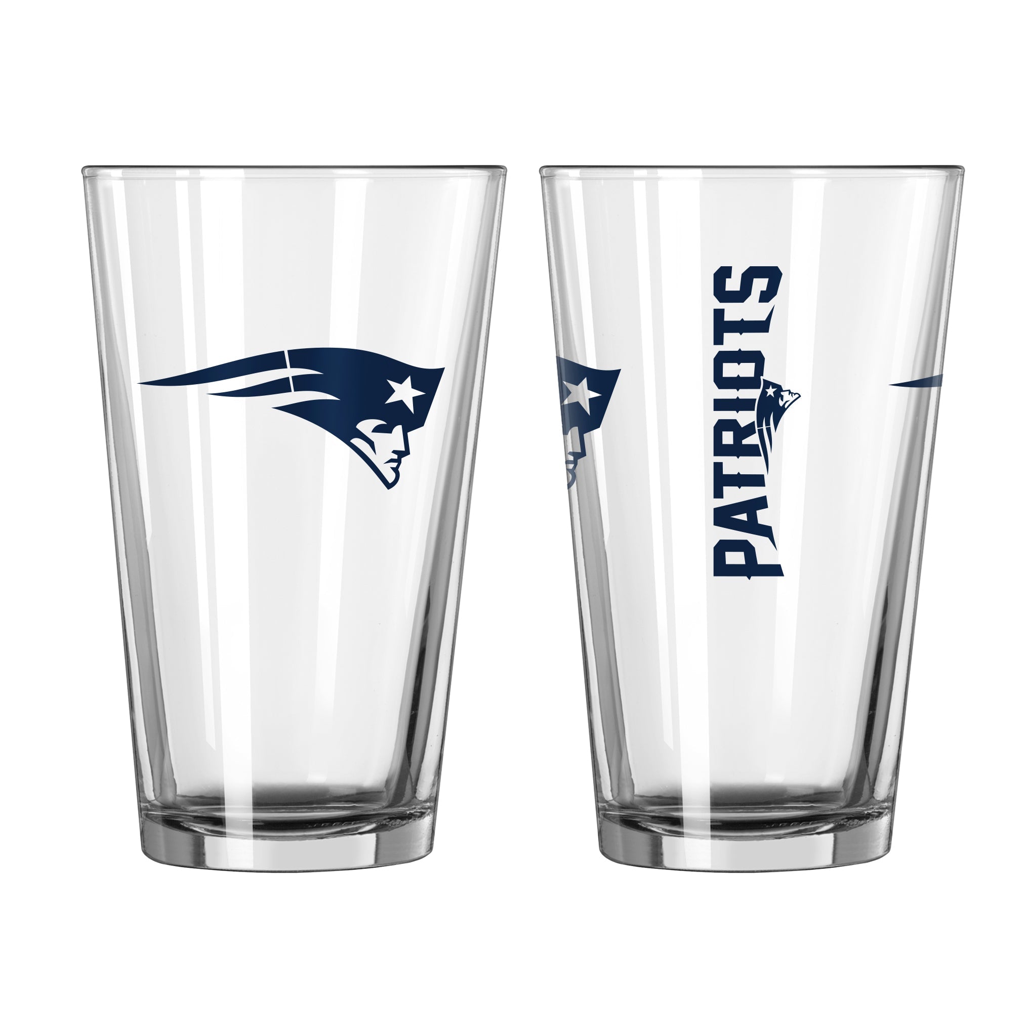 New England Patriots Game Day Pint Glass - Sports Collectibles, Sports Memorabilia, Sports Fan Shop, Sports Gifts