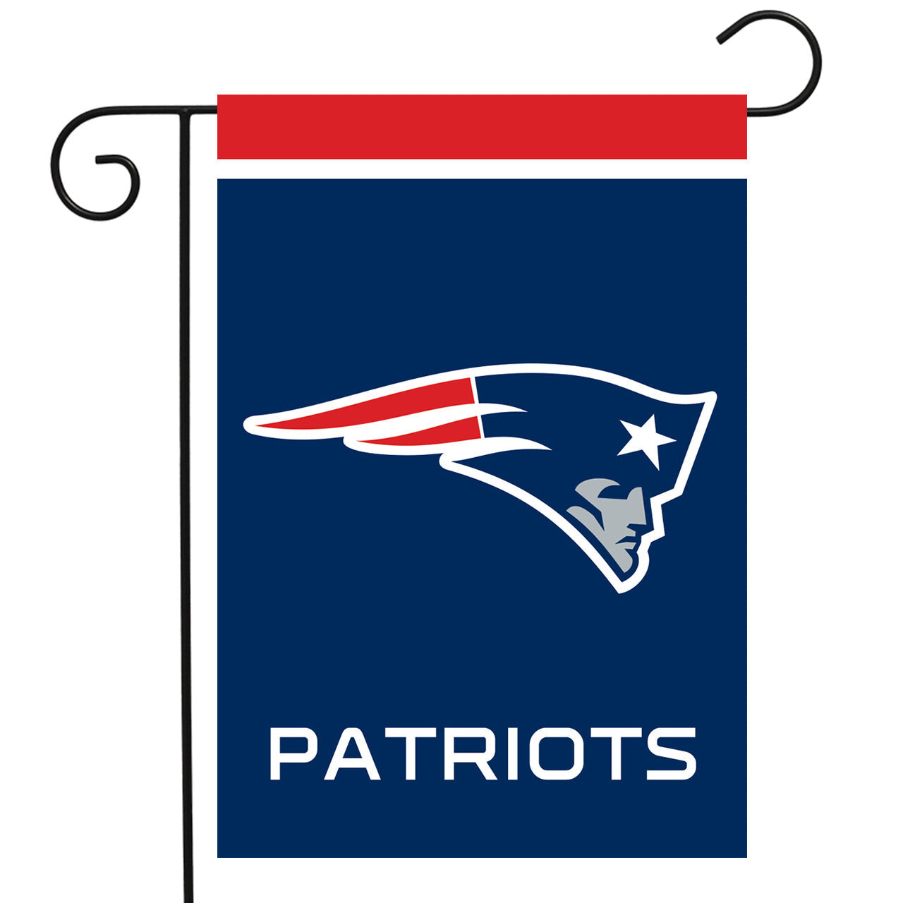 New England Patriots 12.5" x 18" Garden Flag - Sports Collectibles, Sports Memorabilia, Sports Fan Shop, Sports Gifts