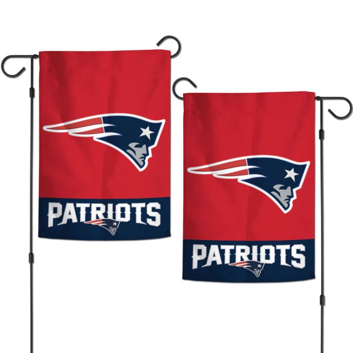 New England Patriots Applique 12.5" x 18" Garden Flag - Sports Collectibles, Sports Memorabilia, Sports Fan Shop, Sports Gifts
