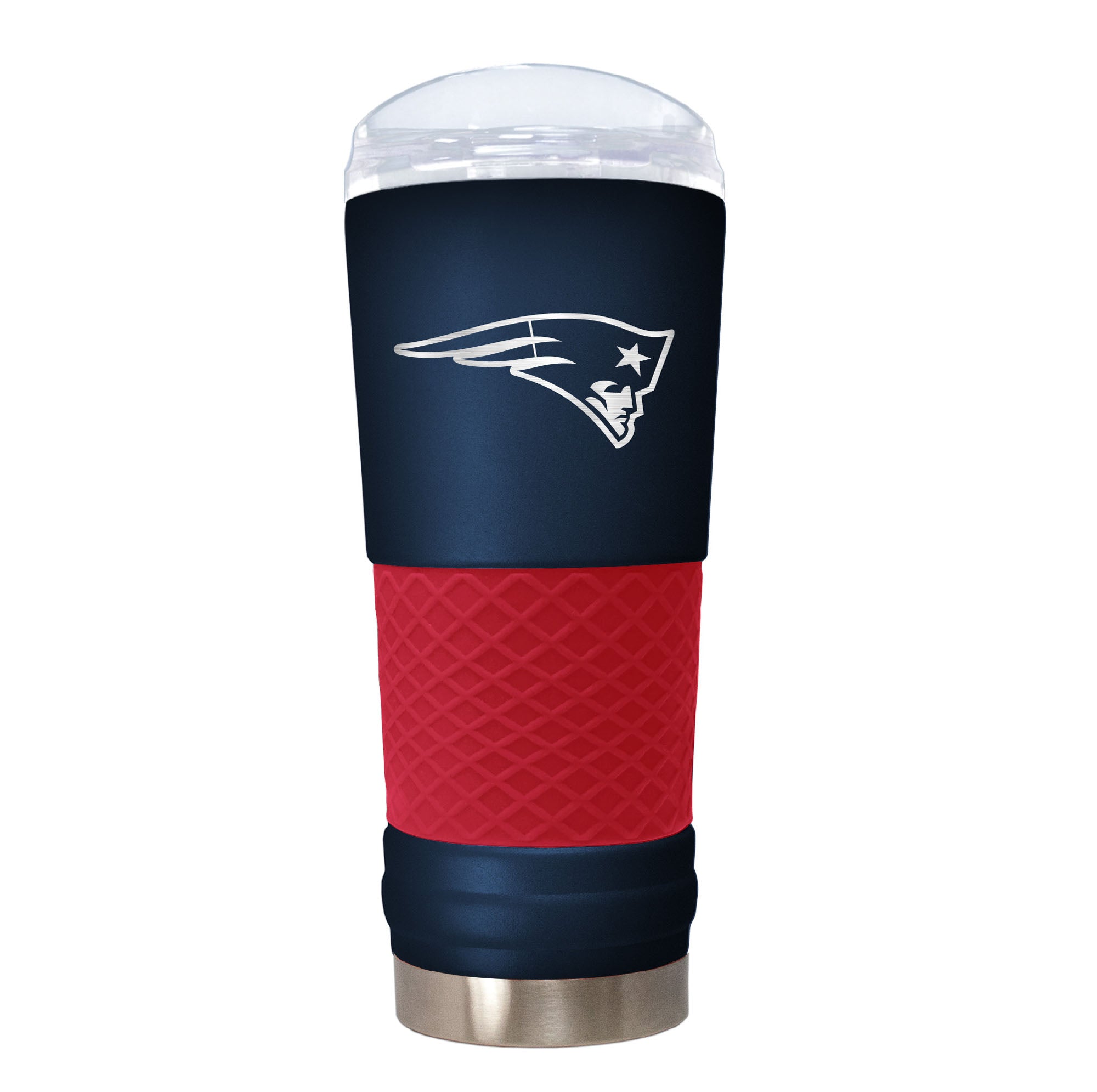New England Patriots 18 oz. Jr. Draft Stainless Steel Travel Tumbler - Sports Collectibles, Sports Memorabilia, Sports Fan Shop, Sports Gifts
