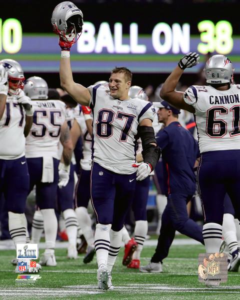 Rob Gronkowski Super Bowl LIII Celebration New England Patriots 8" x 10" Football Photo - Sports Collectibles, Sports Memorabilia, Sports Fan Shop, Sports Gifts