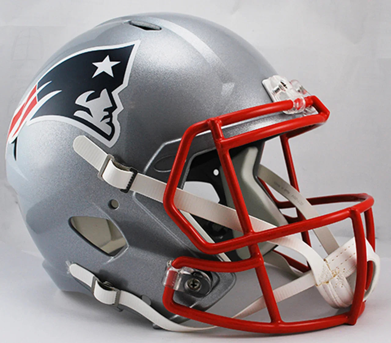 New England Patriots Deluxe Replica Speed Helmet (CDG) - 757 Sports Collectibles